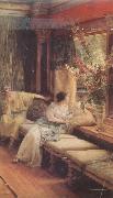 Alma-Tadema, Sir Lawrence Vain Courtship (mk24) oil painting